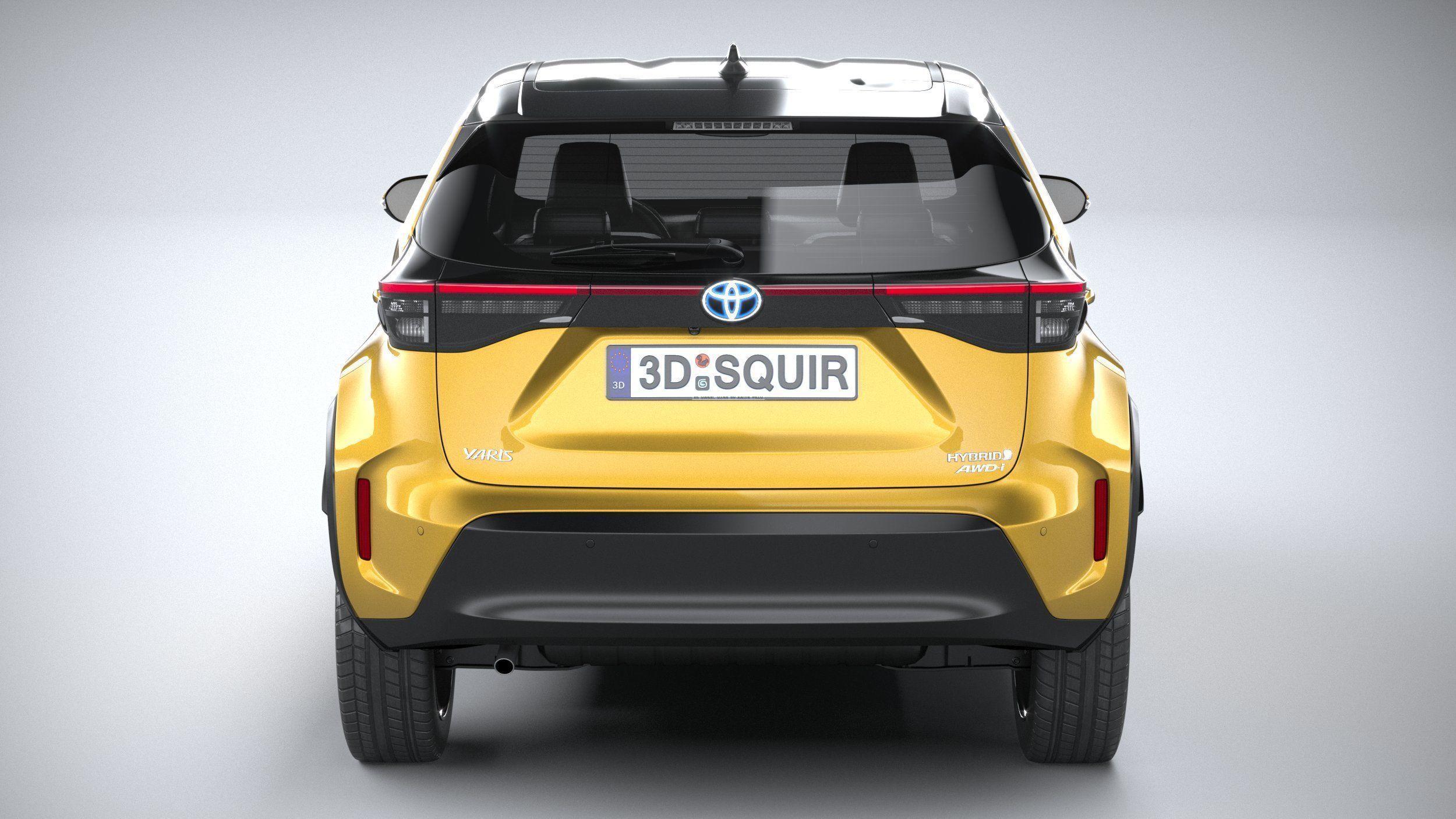 Toyota Yaris Cross 2021 3D model_4