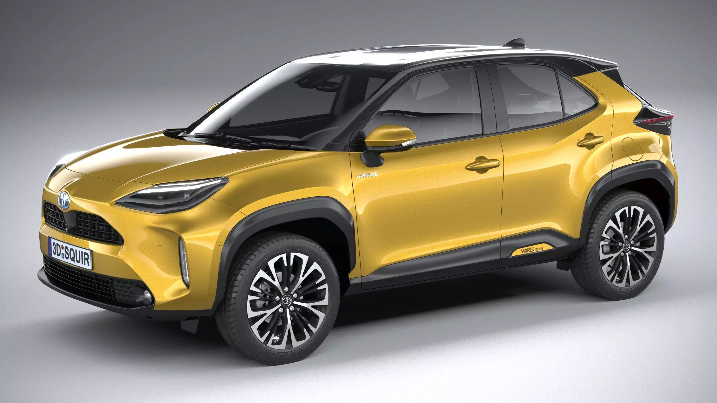 Toyota Yaris Cross 2021 3D model_0