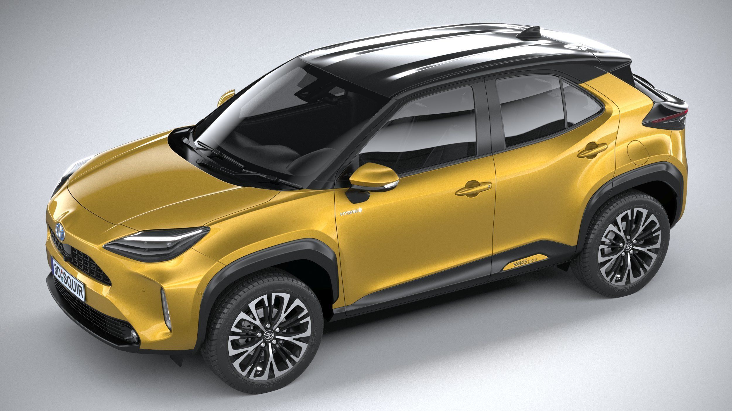 Toyota Yaris Cross 2021 3D model_7