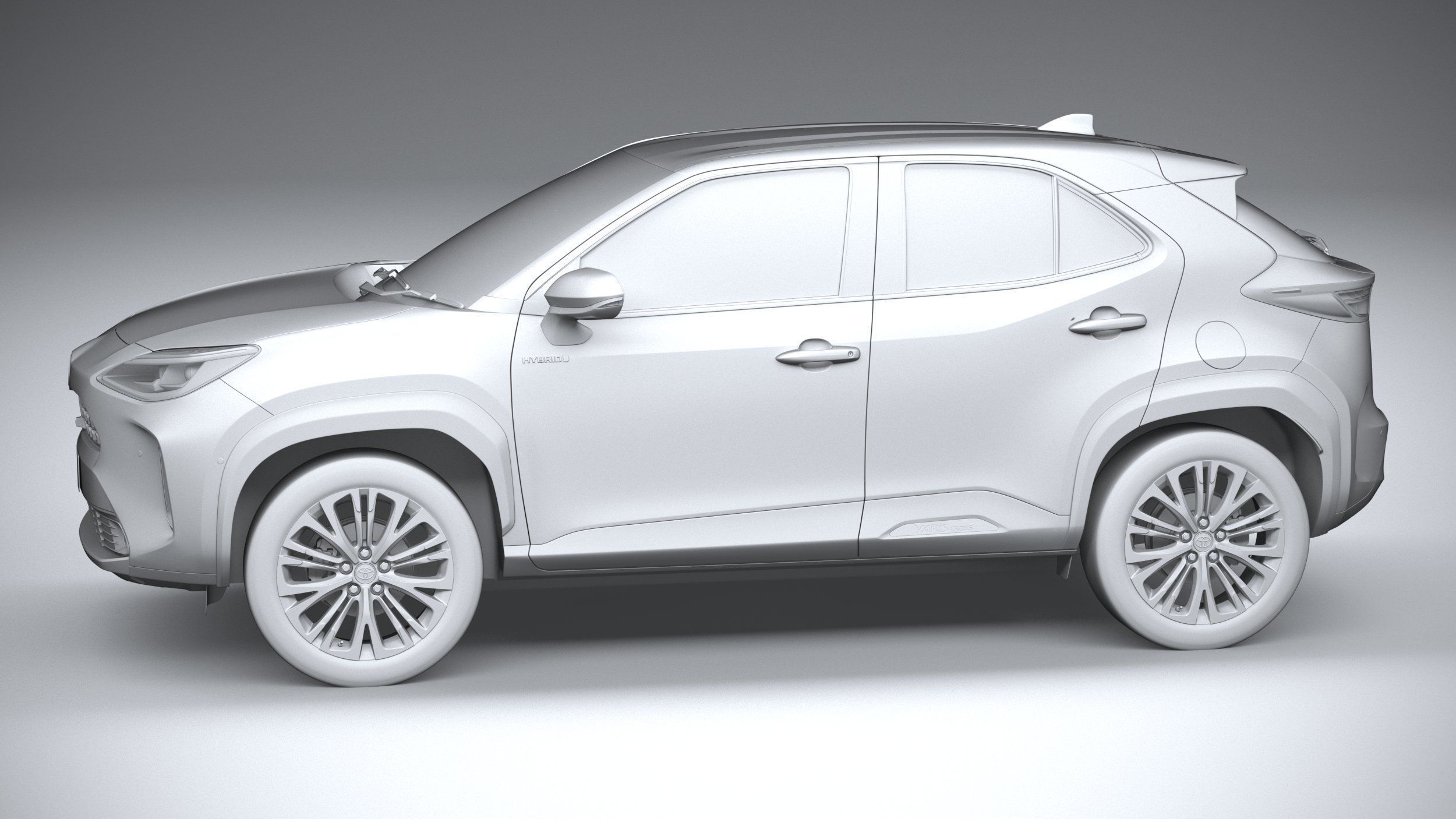 Toyota Yaris Cross 2021 3D model_22