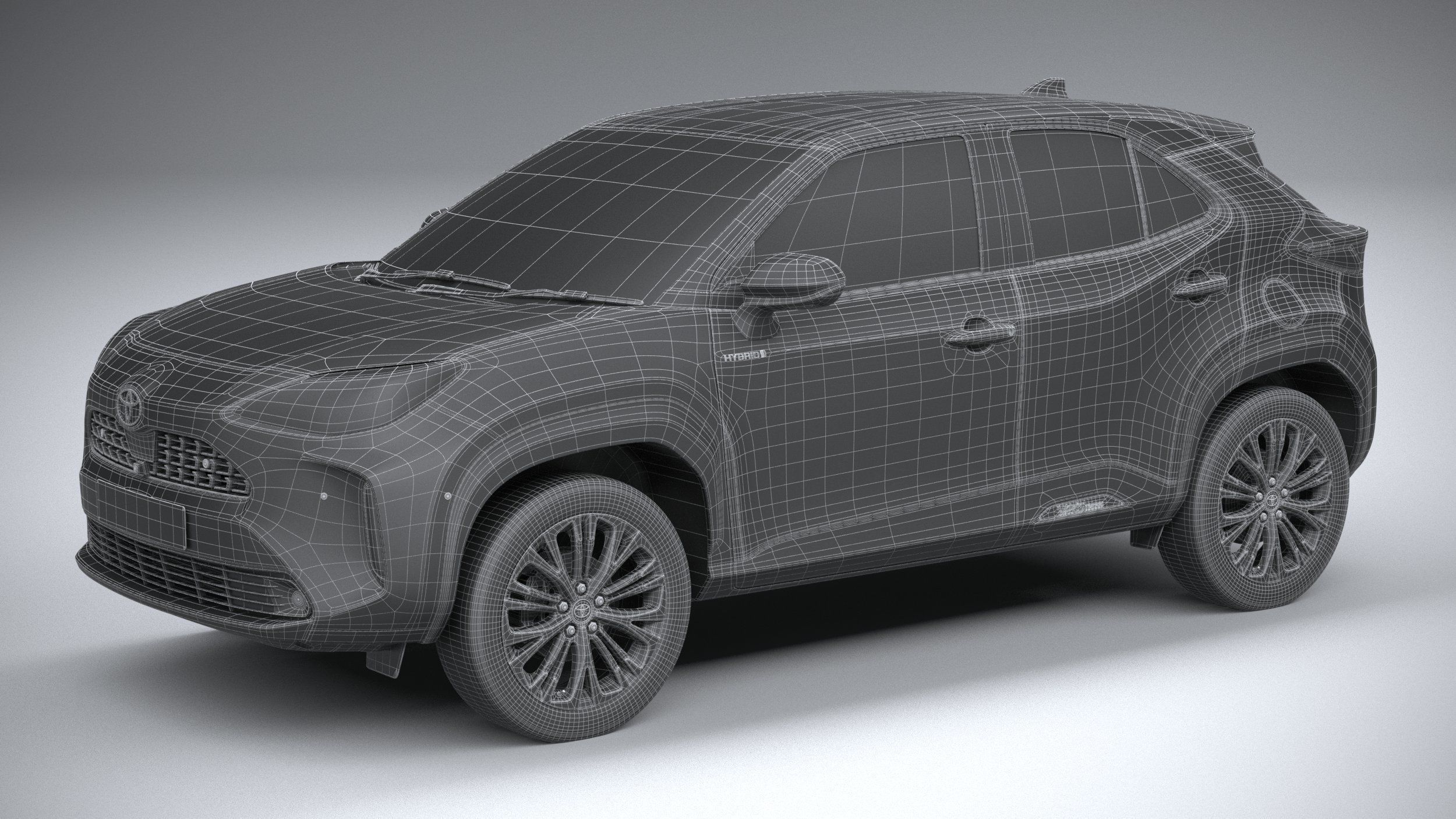 Toyota Yaris Cross 2021 3D model_28