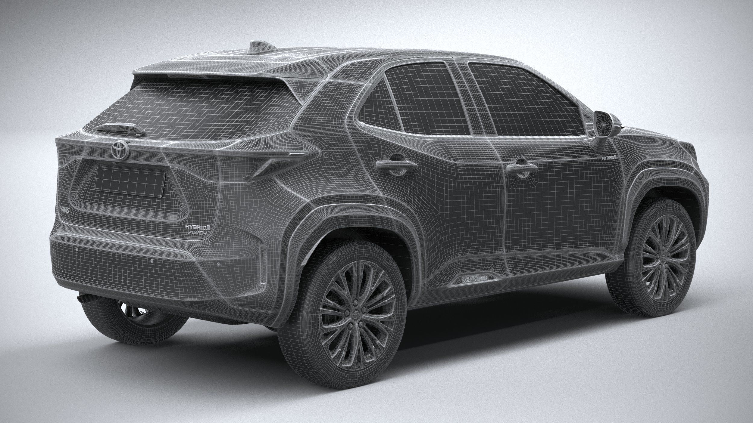 Toyota Yaris Cross 2021 3D model_27