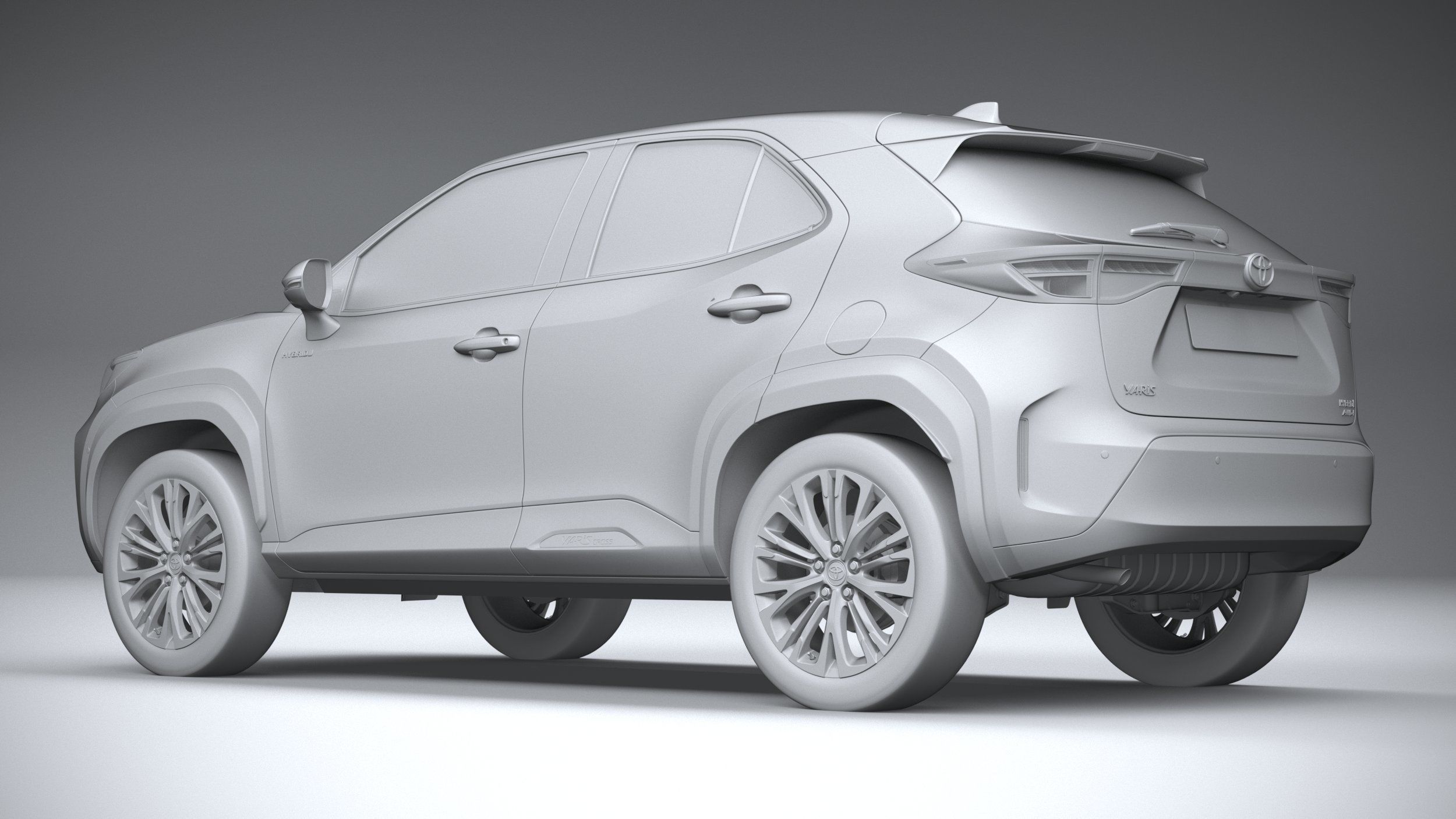 Toyota Yaris Cross 2021 3D model_21