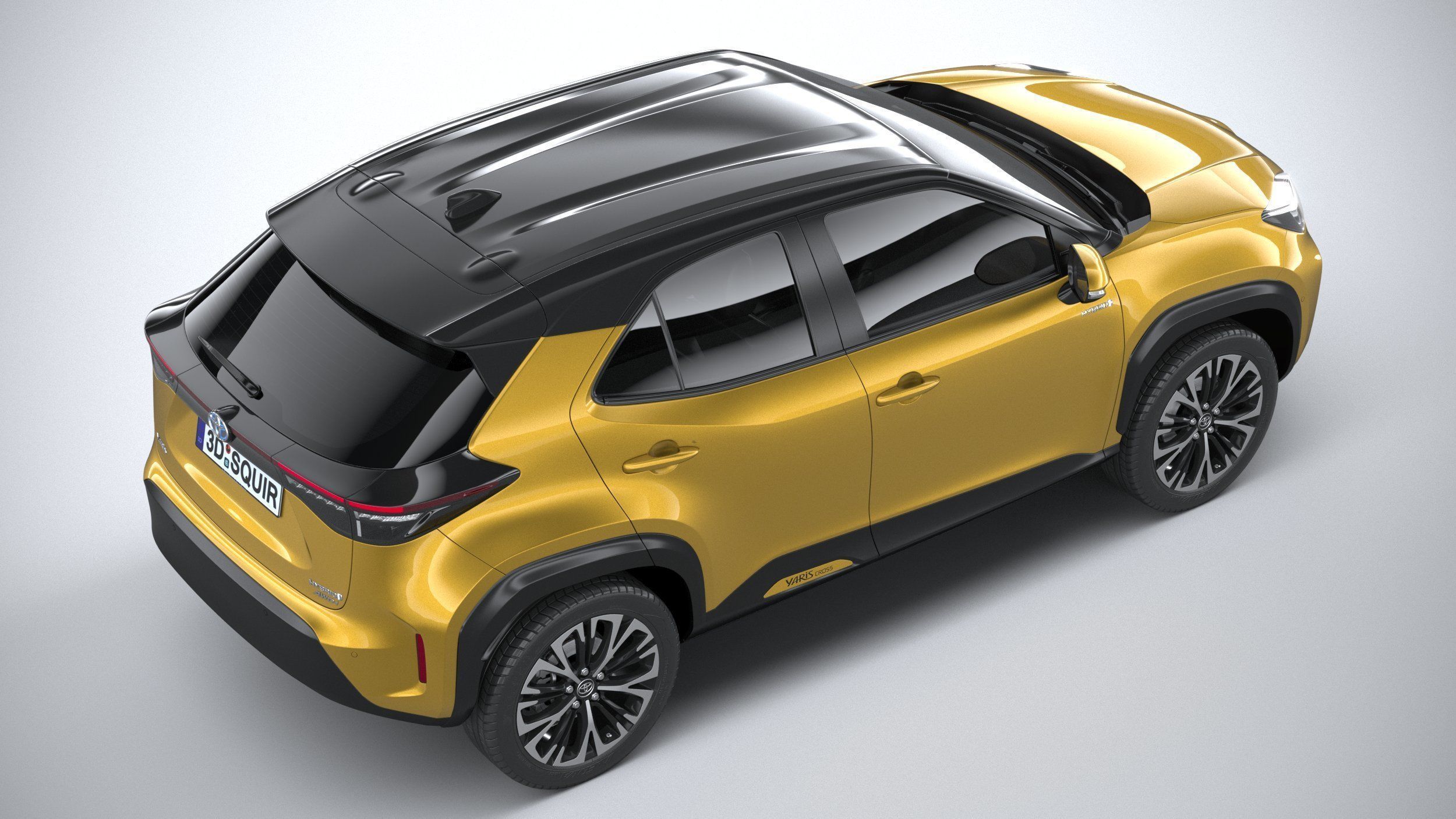 Toyota Yaris Cross 2021 3D model_10