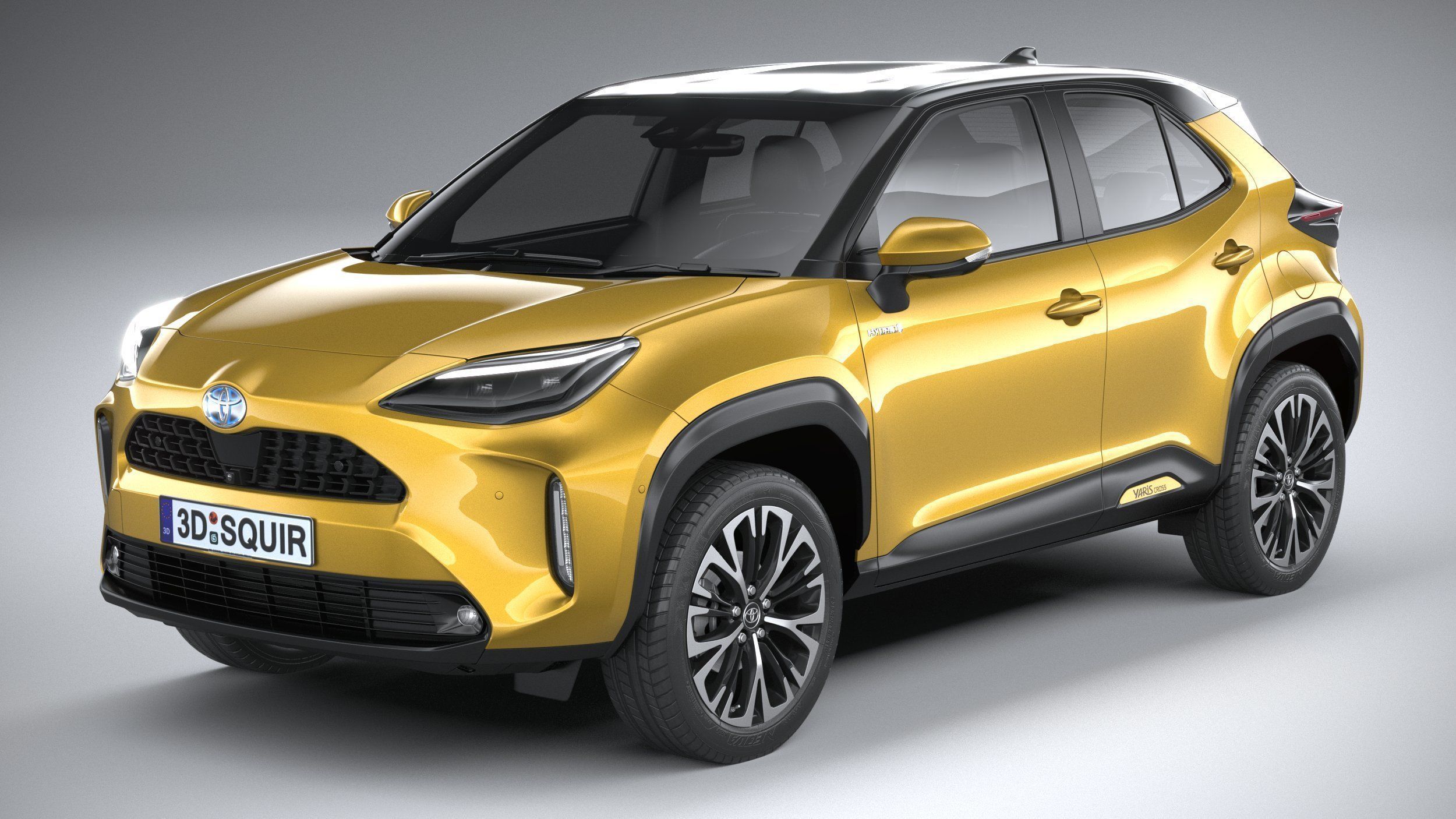 Toyota Yaris Cross 2021 3D model_1