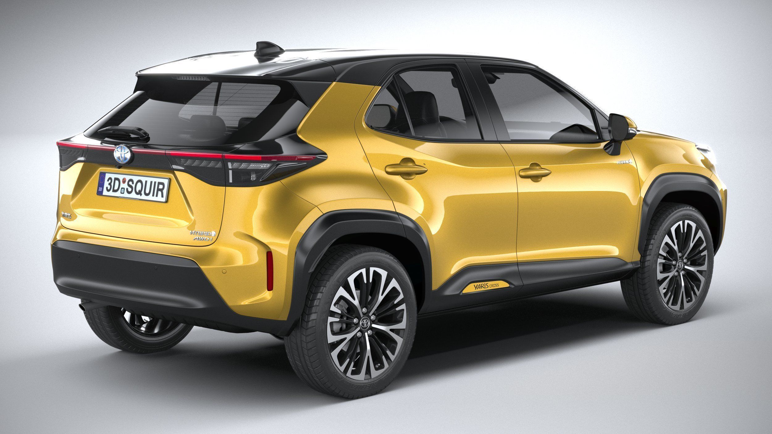 Toyota Yaris Cross 2021 3D model_17