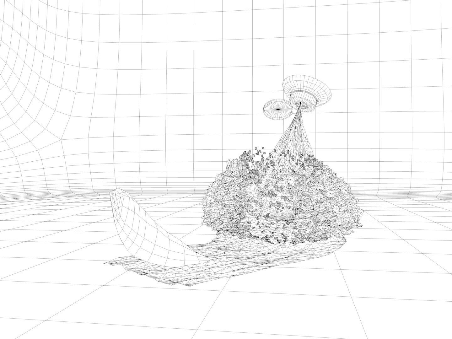 Sushi Salmon 3D model_2