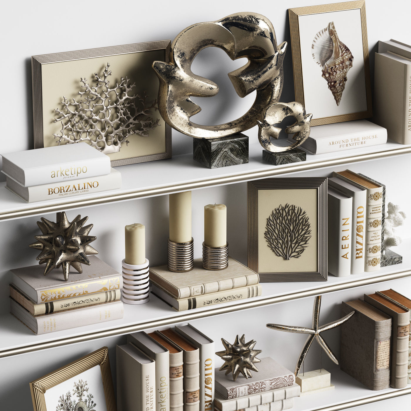 Decor Set 87 3D model_3