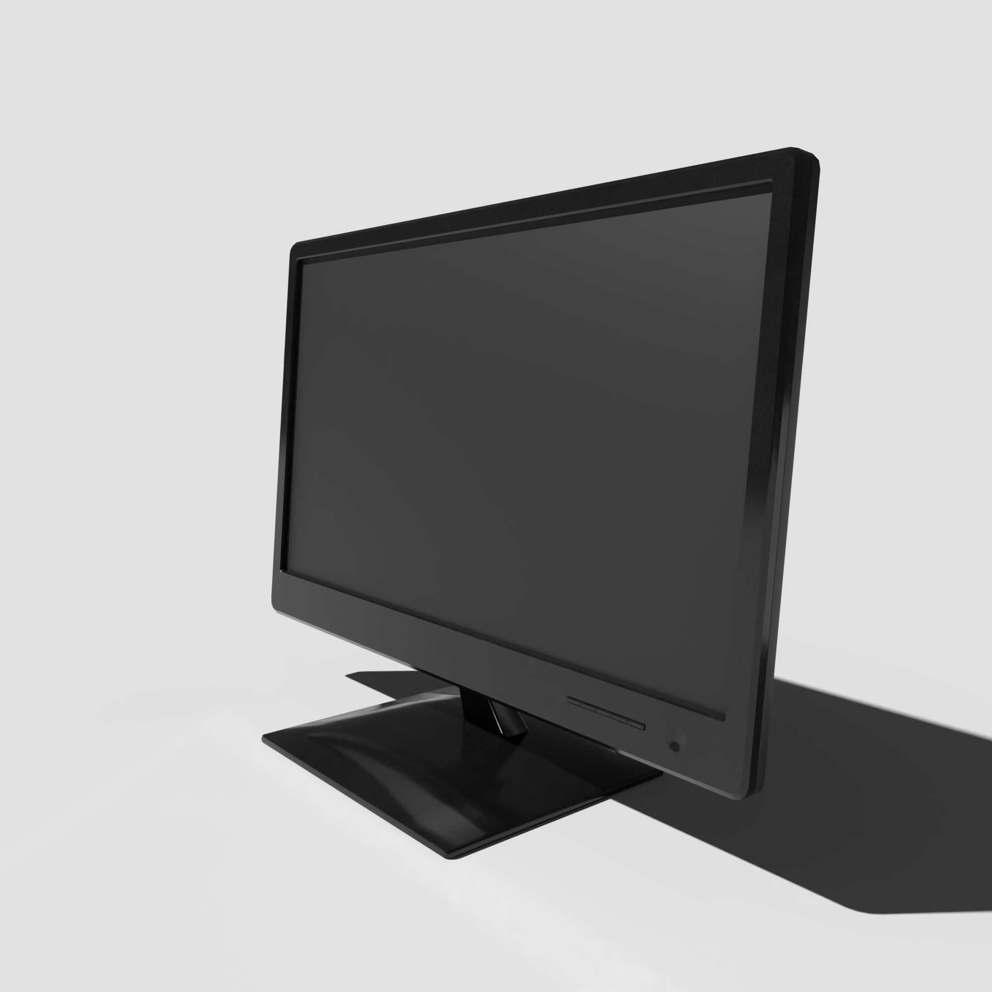 Computer Monitor 3D model_2