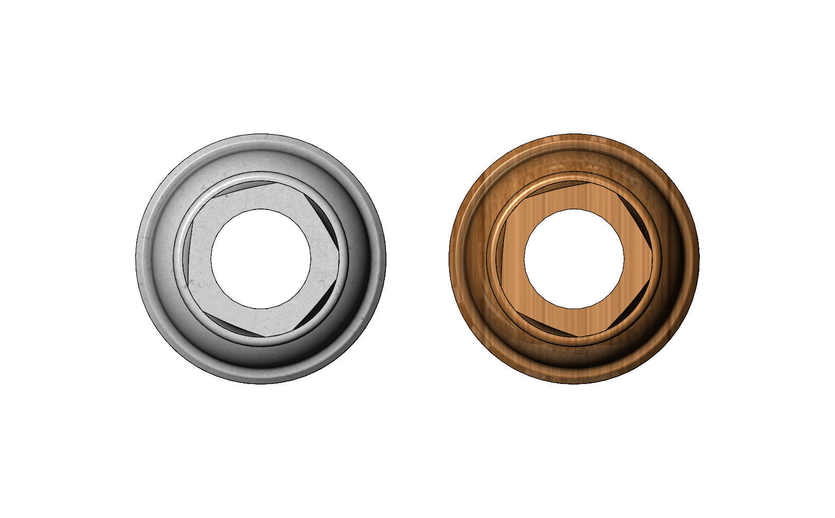 Spiral flutes classical column 3D print model_15