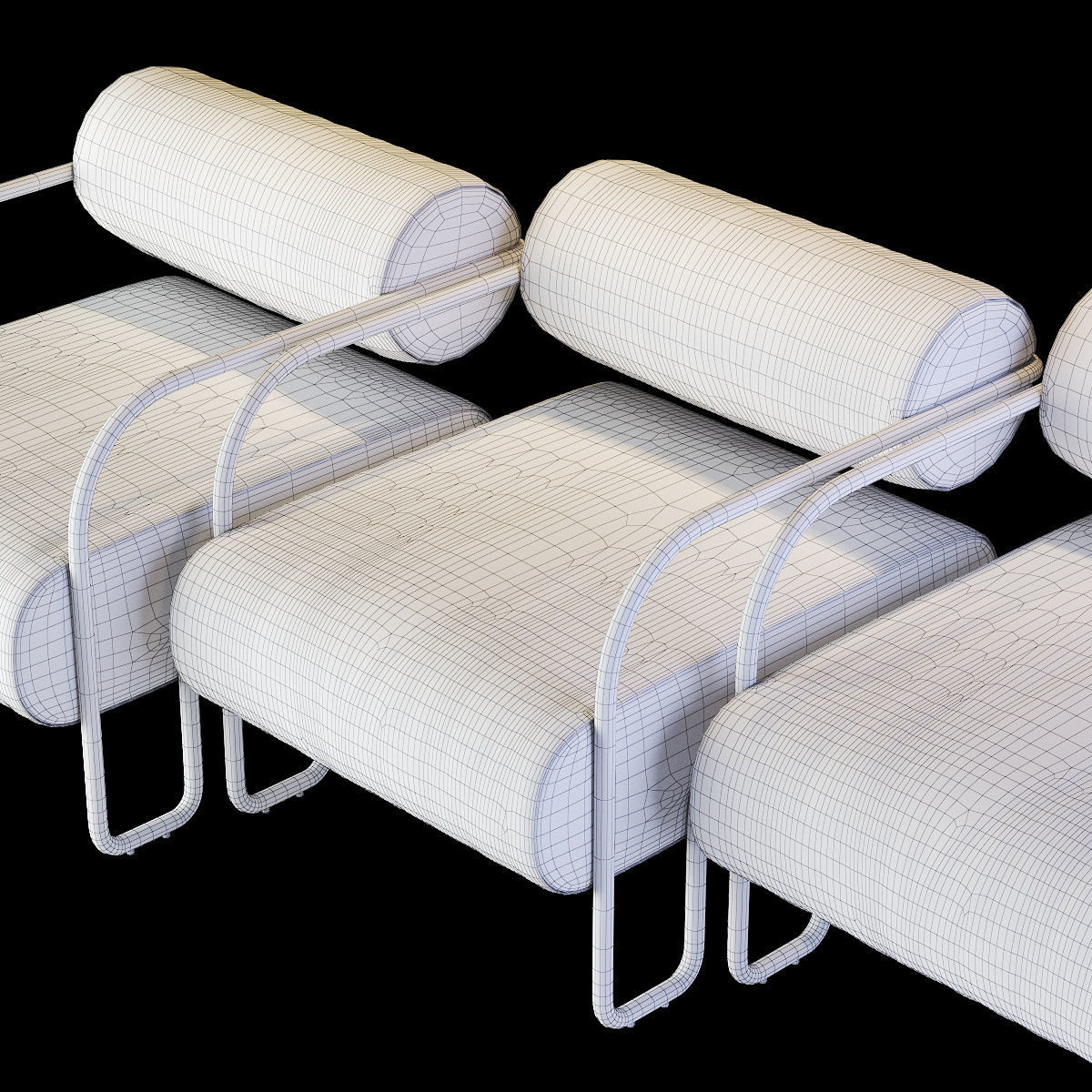 Kelly Wearstler Ardent Club Chair 3D model_6