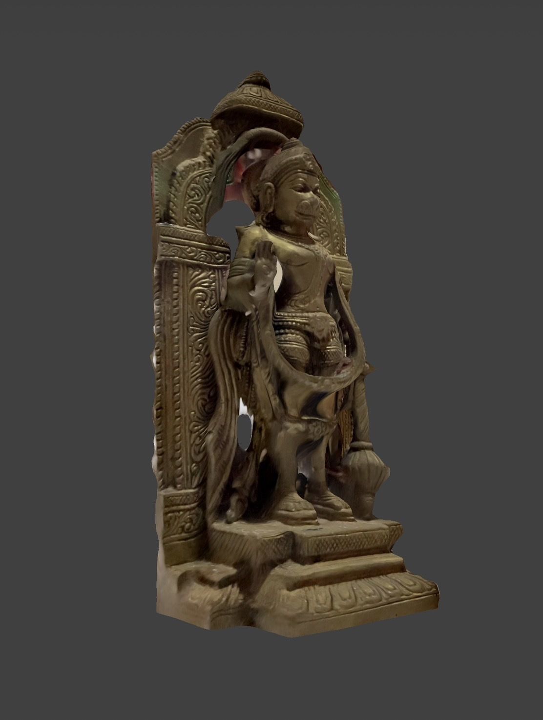 Character - Hanuman Statue 3D model_13