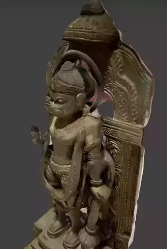 Character - Hanuman Statue 3D model