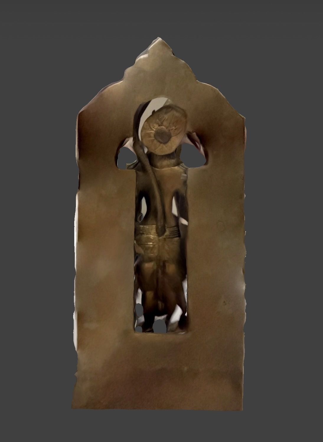 Character - Hanuman Statue 3D model_16