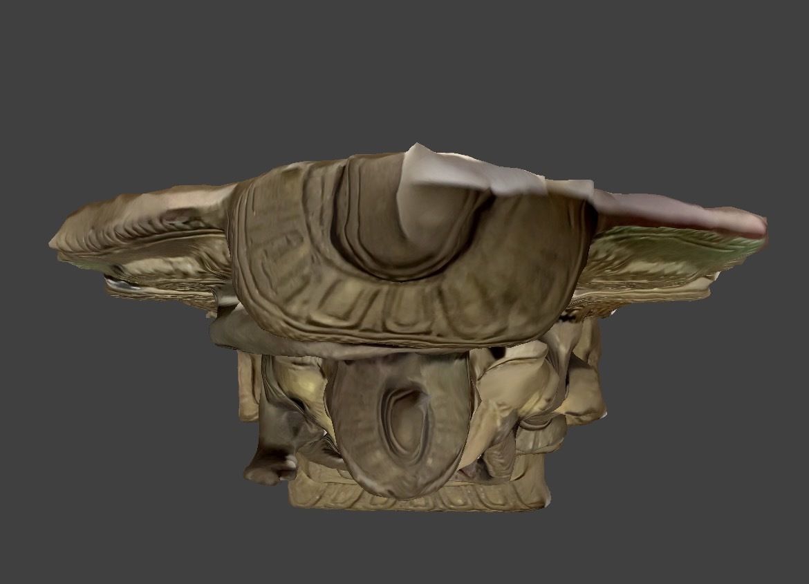 Character - Hanuman Statue 3D model_8