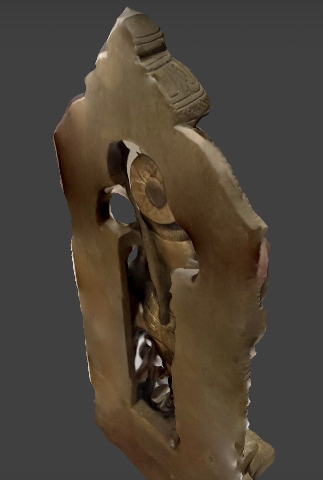 Character - Hanuman Statue 3D model_2