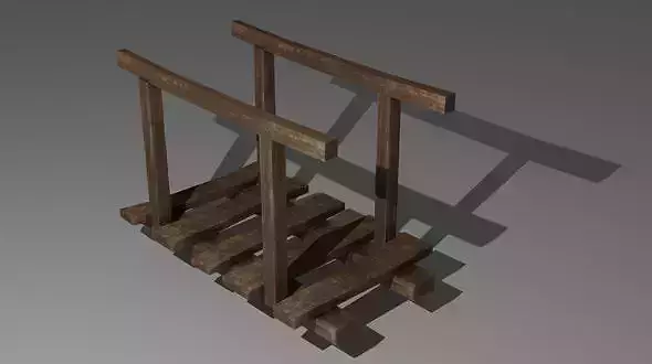 Wooden bridge