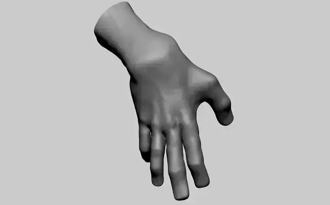 Hand v4 3D model