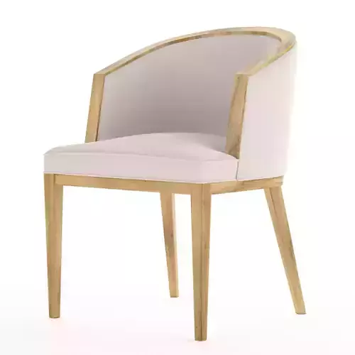 Vanity dining chair