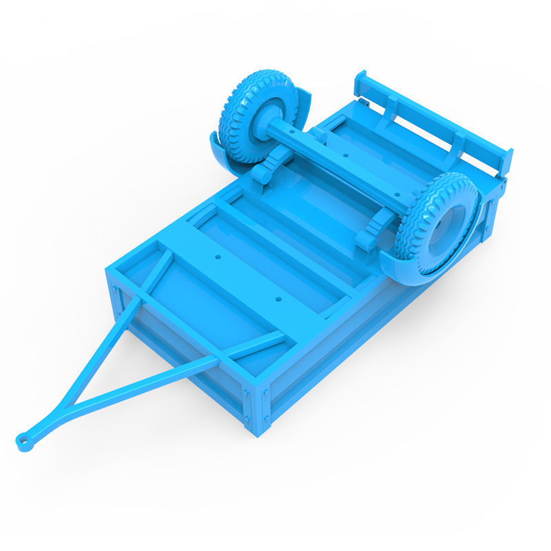 Trailer toy 3D print model_6