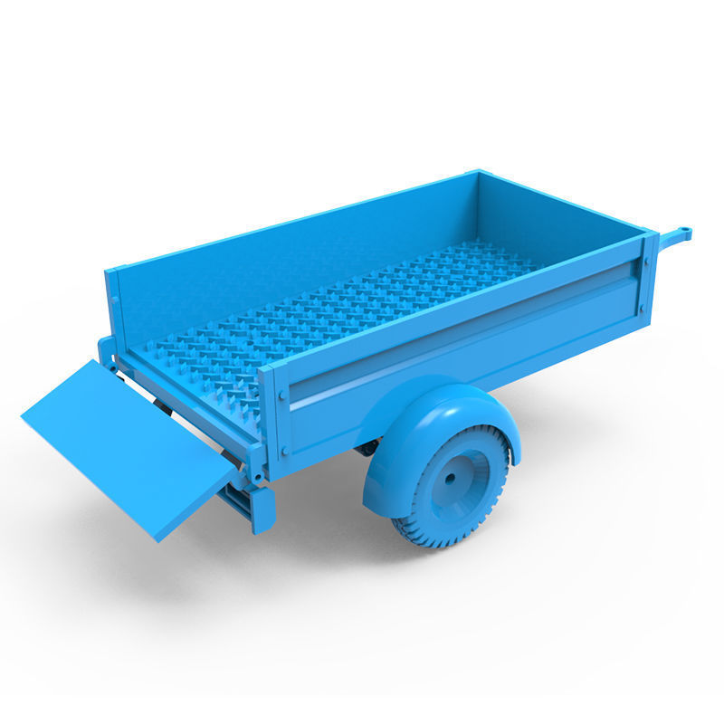 Trailer toy 3D print model_5
