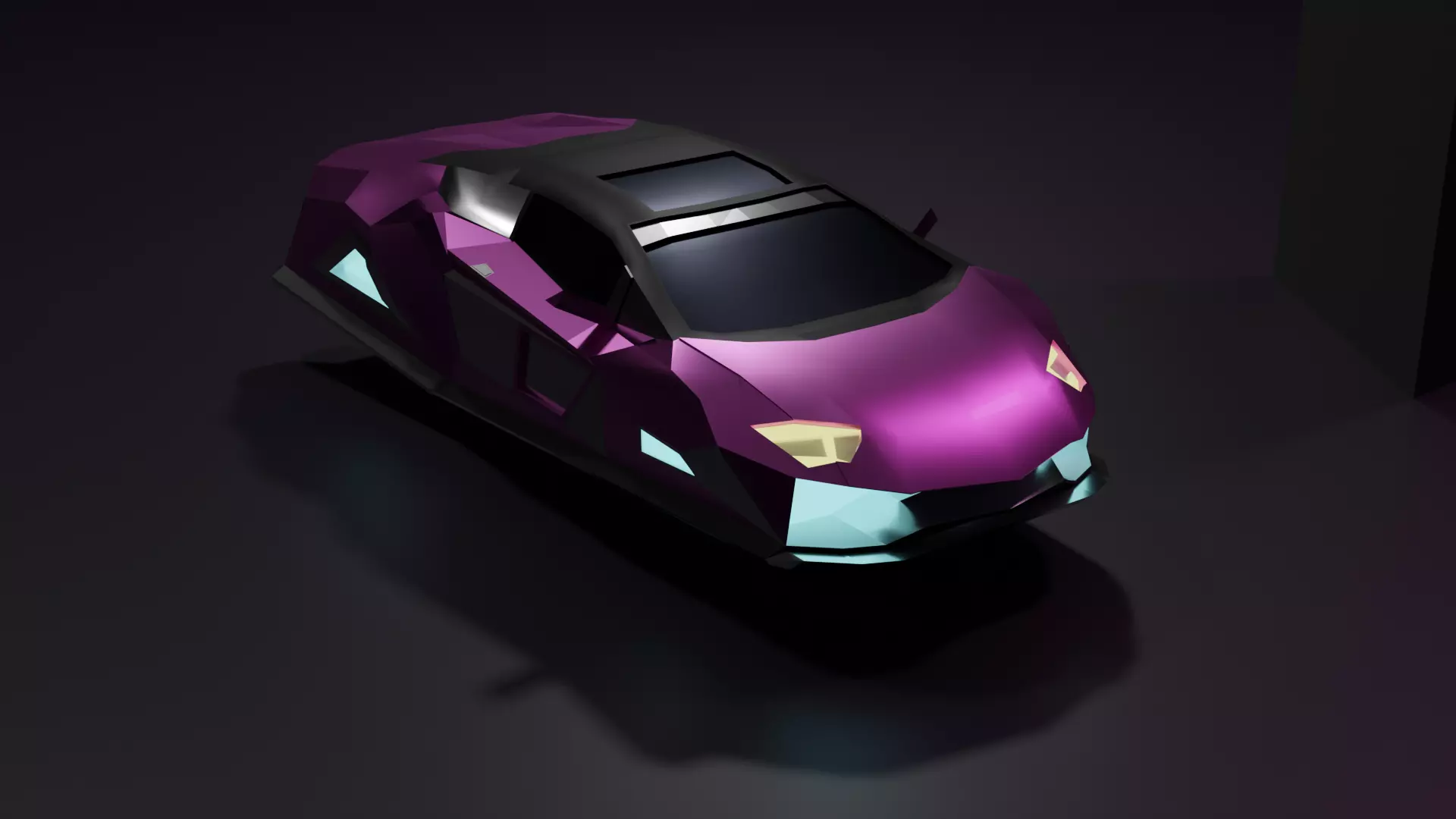 Cyberpunk Lamba 3D model_0