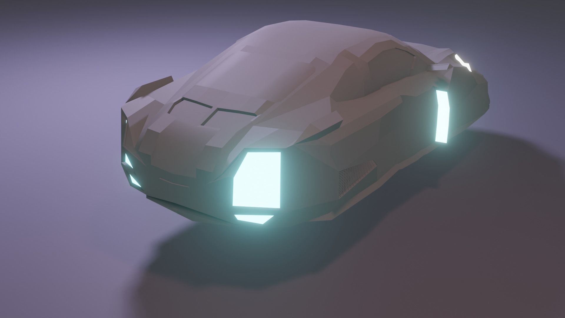 Cyberpunk Lamba 3D model_4