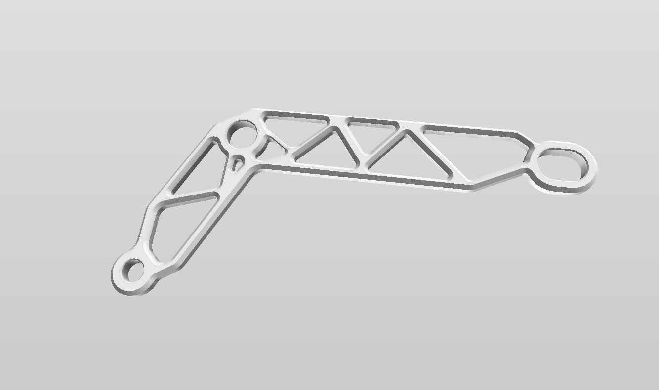 brake oil reservoir bracket mt 07  Fz 07 yamaha  5 designs  3D print model_5