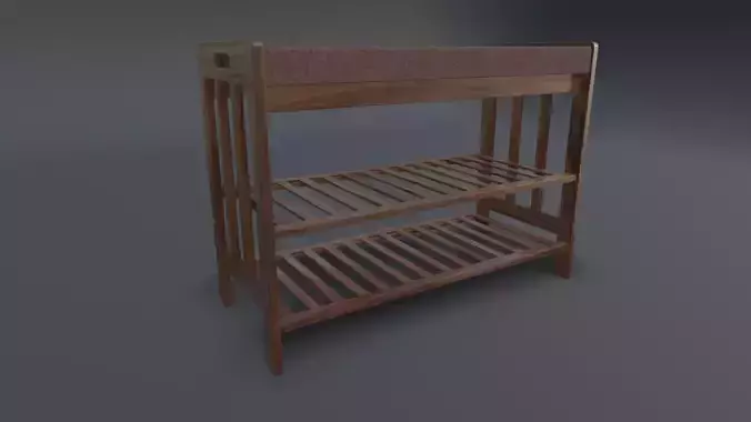 Wooden Shoe Bench