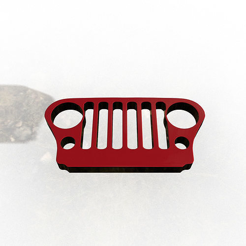 Jeep Wrangler brass knuckles free 3D model CGTrader