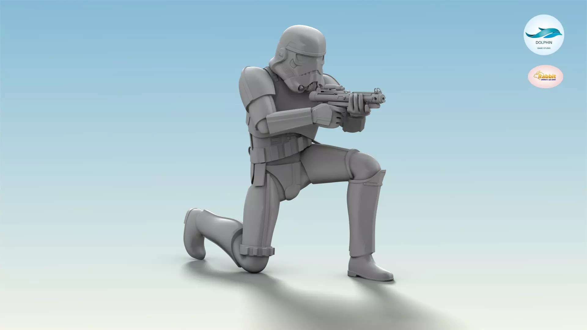 Stormtrooper Figure 3D model_0