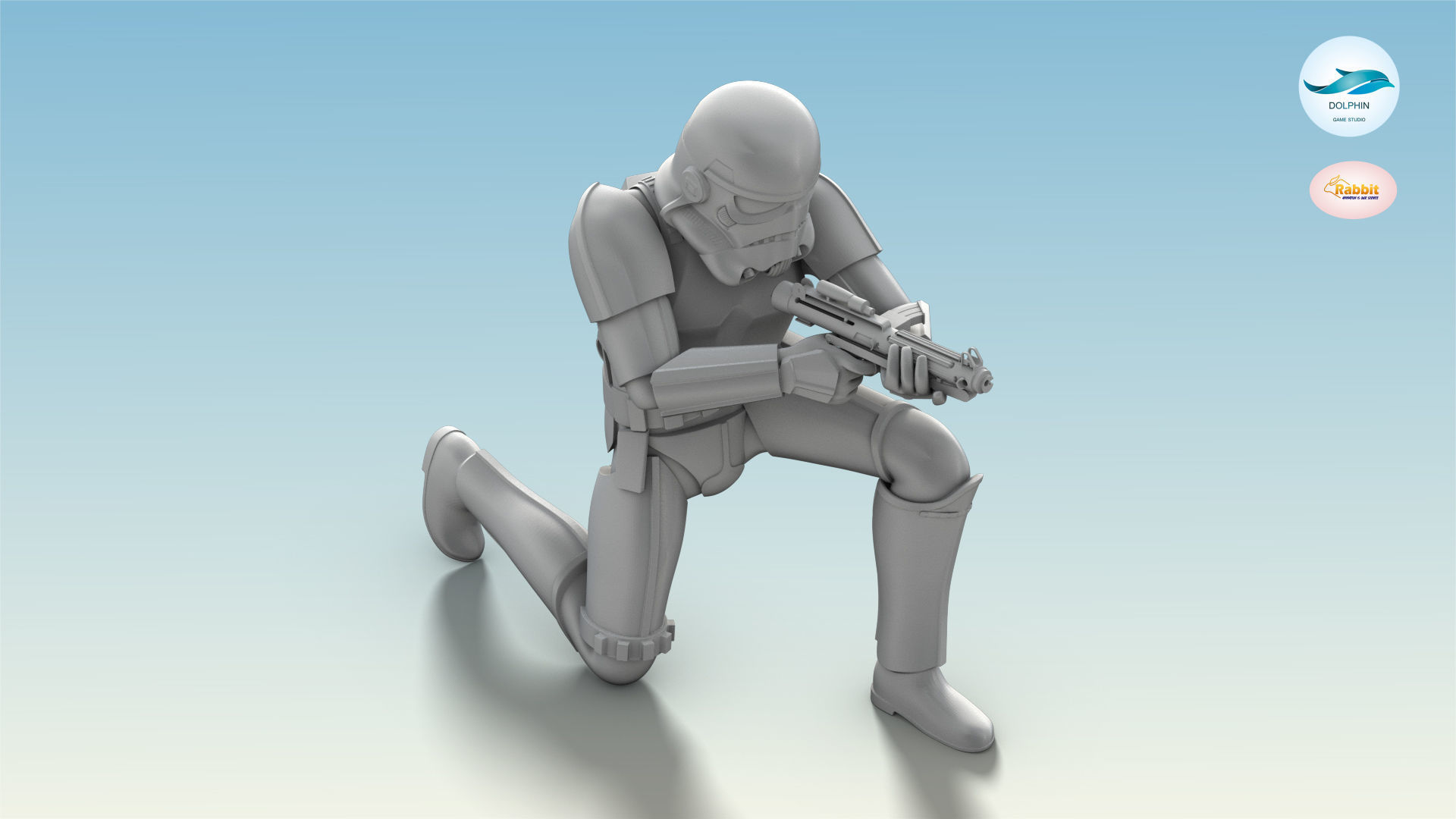 Stormtrooper Figure 3D model_6
