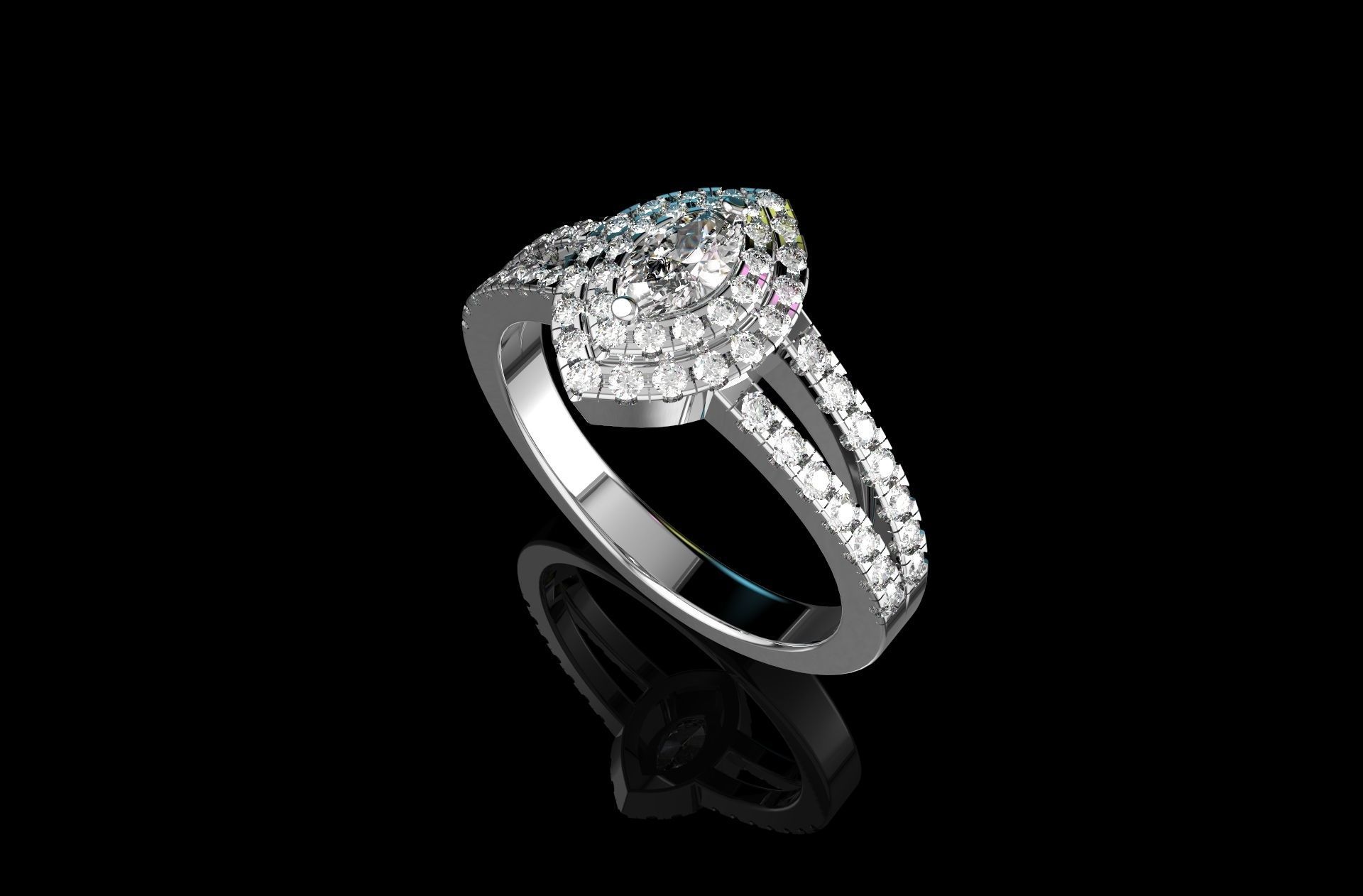 Gold N784 3D print model_2