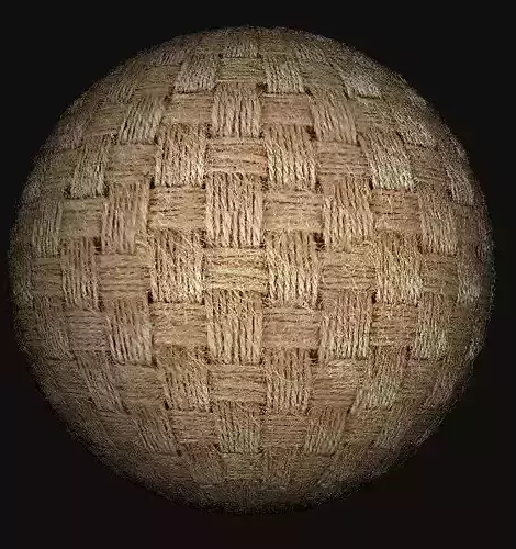  Wicker- Weave- 3D Photorealistic Texture 