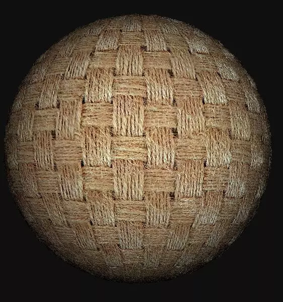  Wicker- Weave- 3D Photorealistic Texture  Texture_0