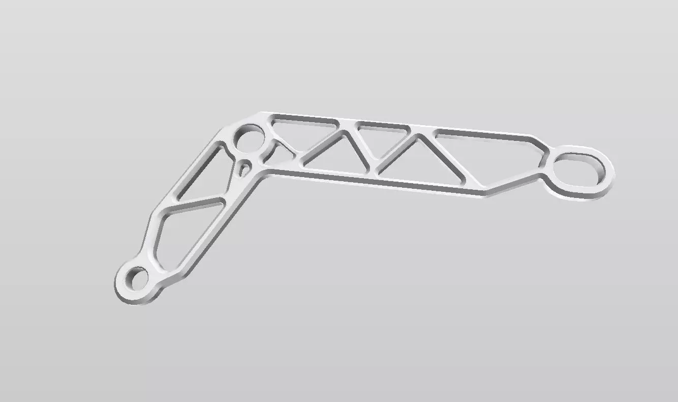 BRAKE OIL RESERVOIR BRACKET MT 07  FZ 07 YAMAHA optimized 3D print model_0