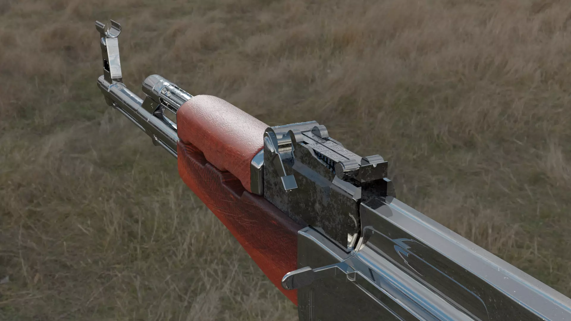 ak 47 3D model