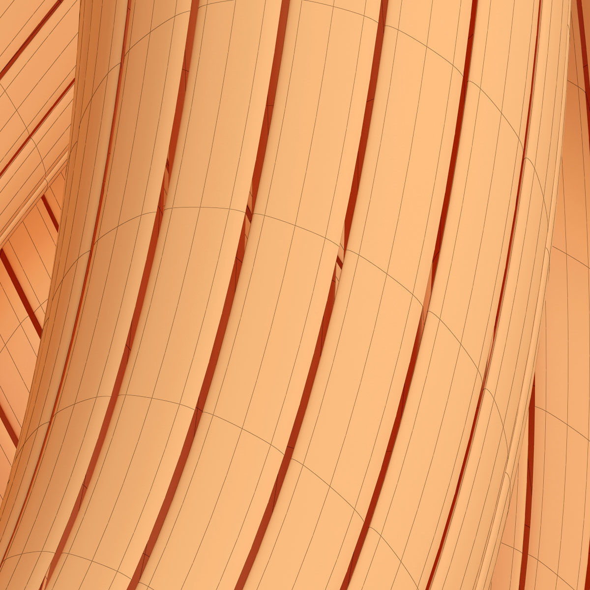 Parametric wood tamplet Hall n1 3D model_15