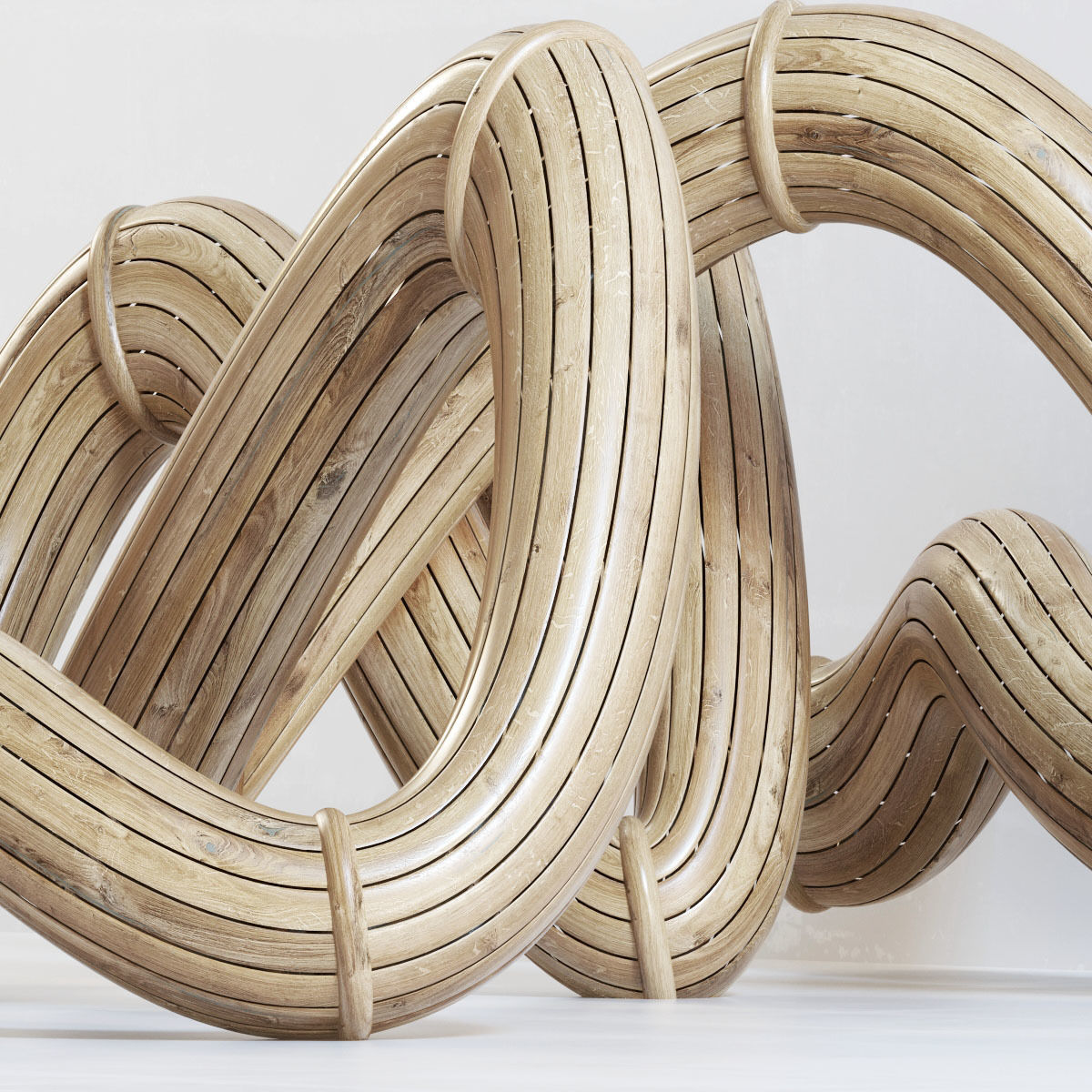 Parametric wood tamplet Hall n1 3D model_1