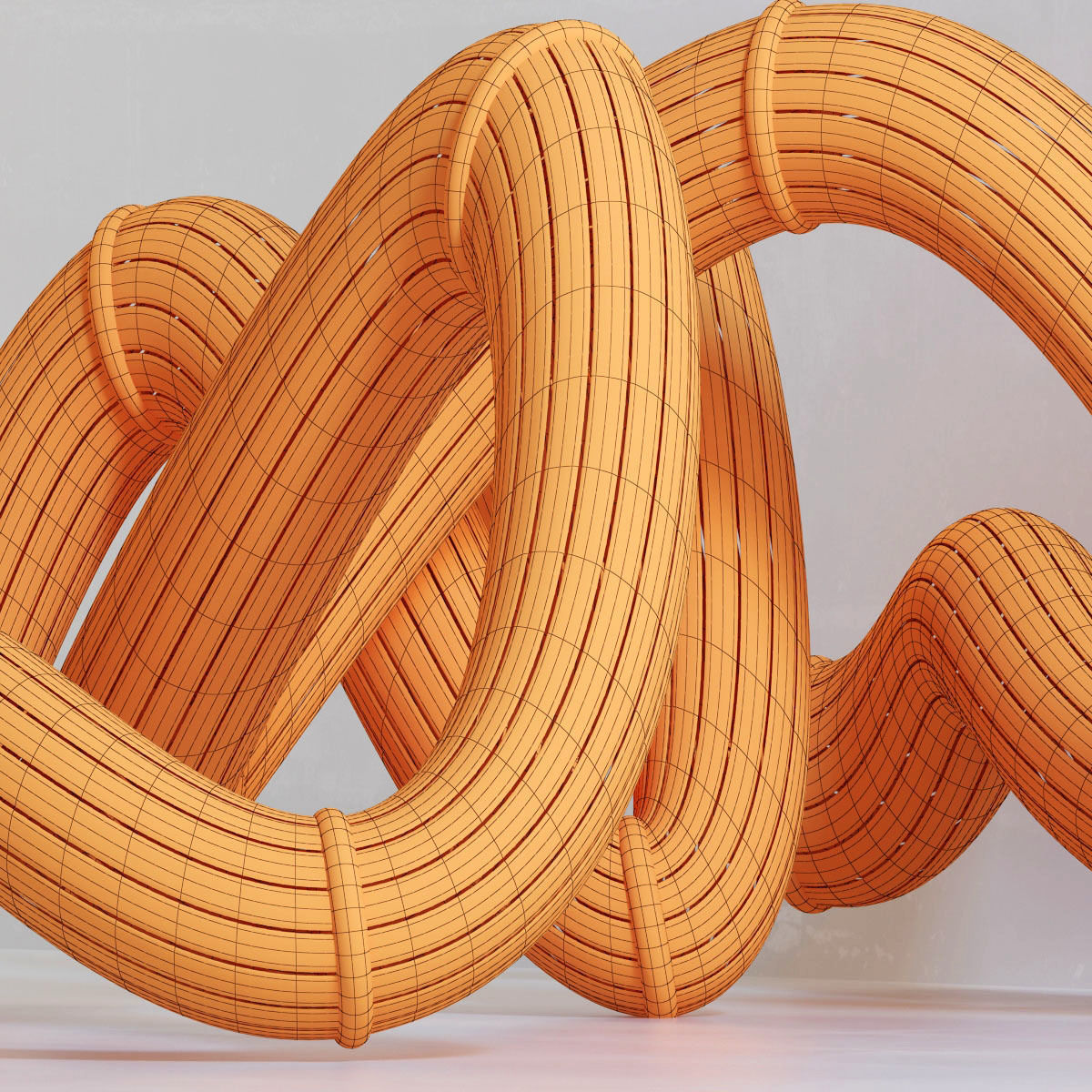 Parametric wood tamplet Hall n1 3D model_9