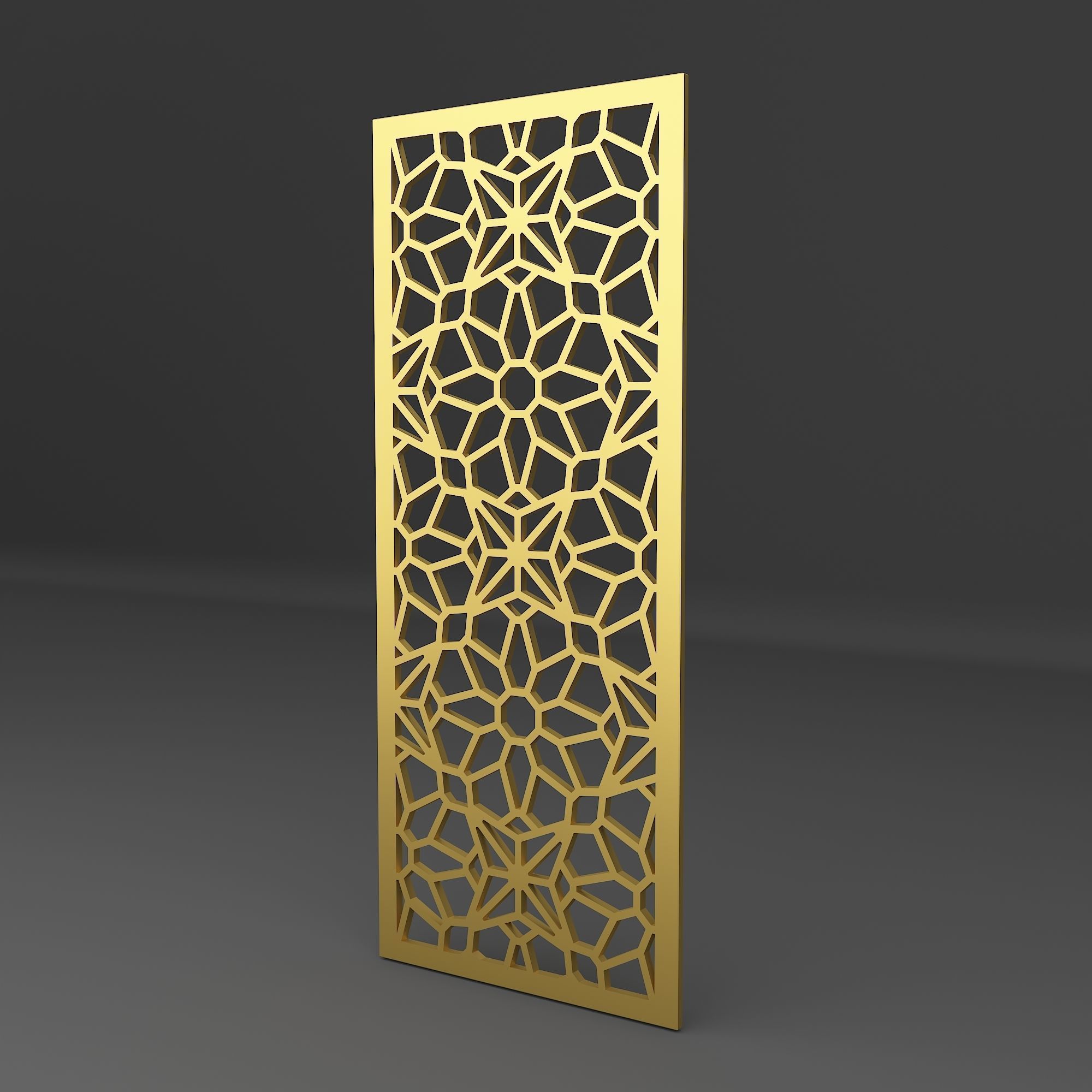Decorative Panel 3D model_2