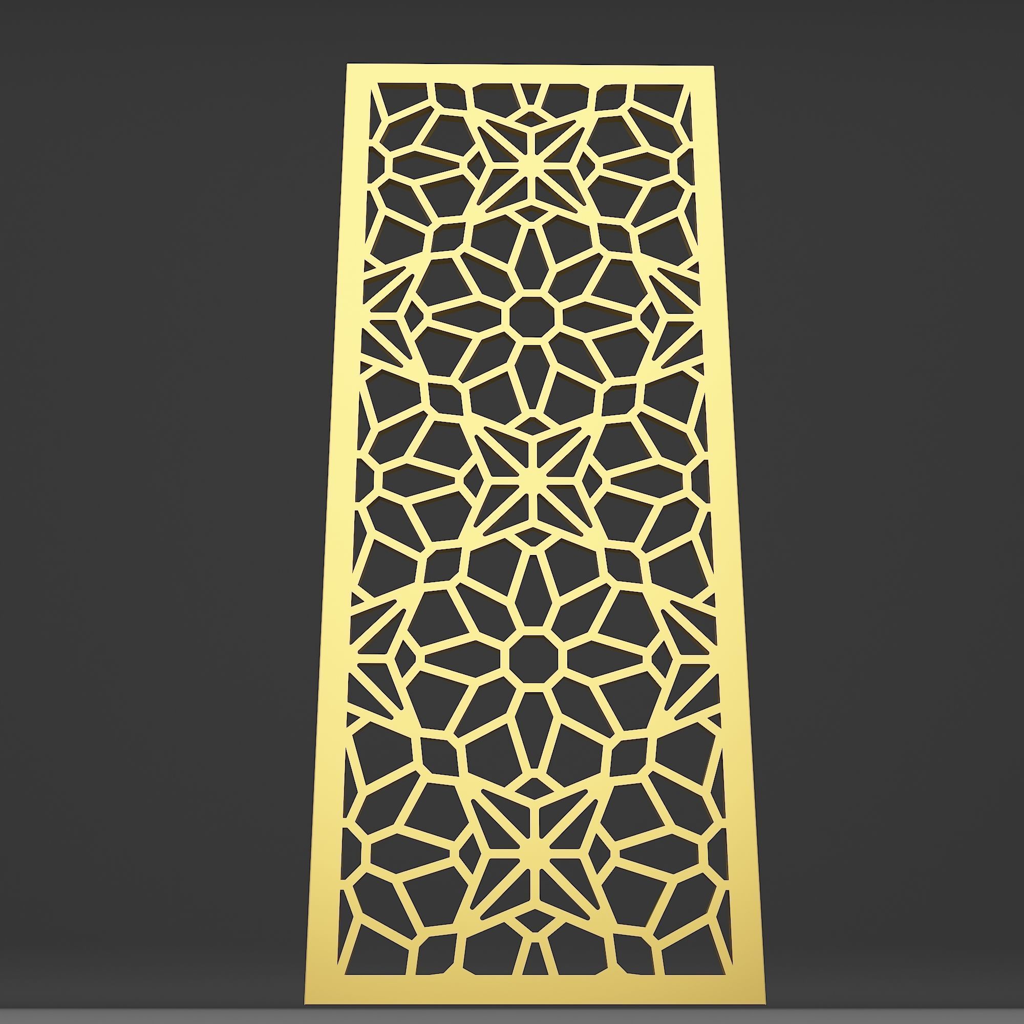 Decorative Panel 3D model_4