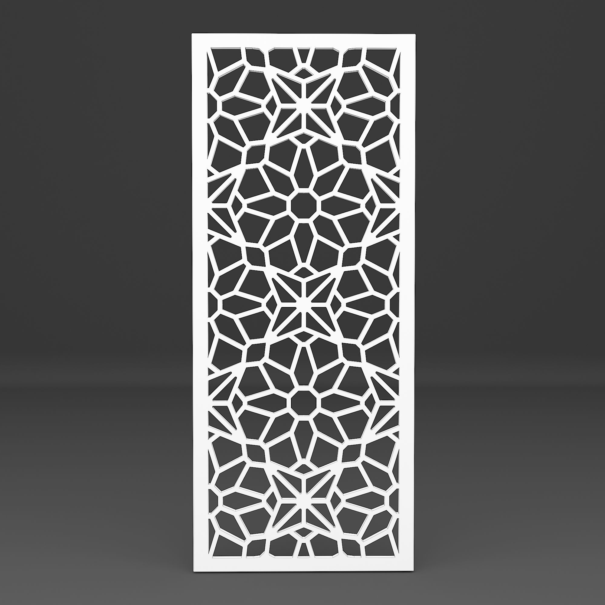 Decorative Panel 3D model_6