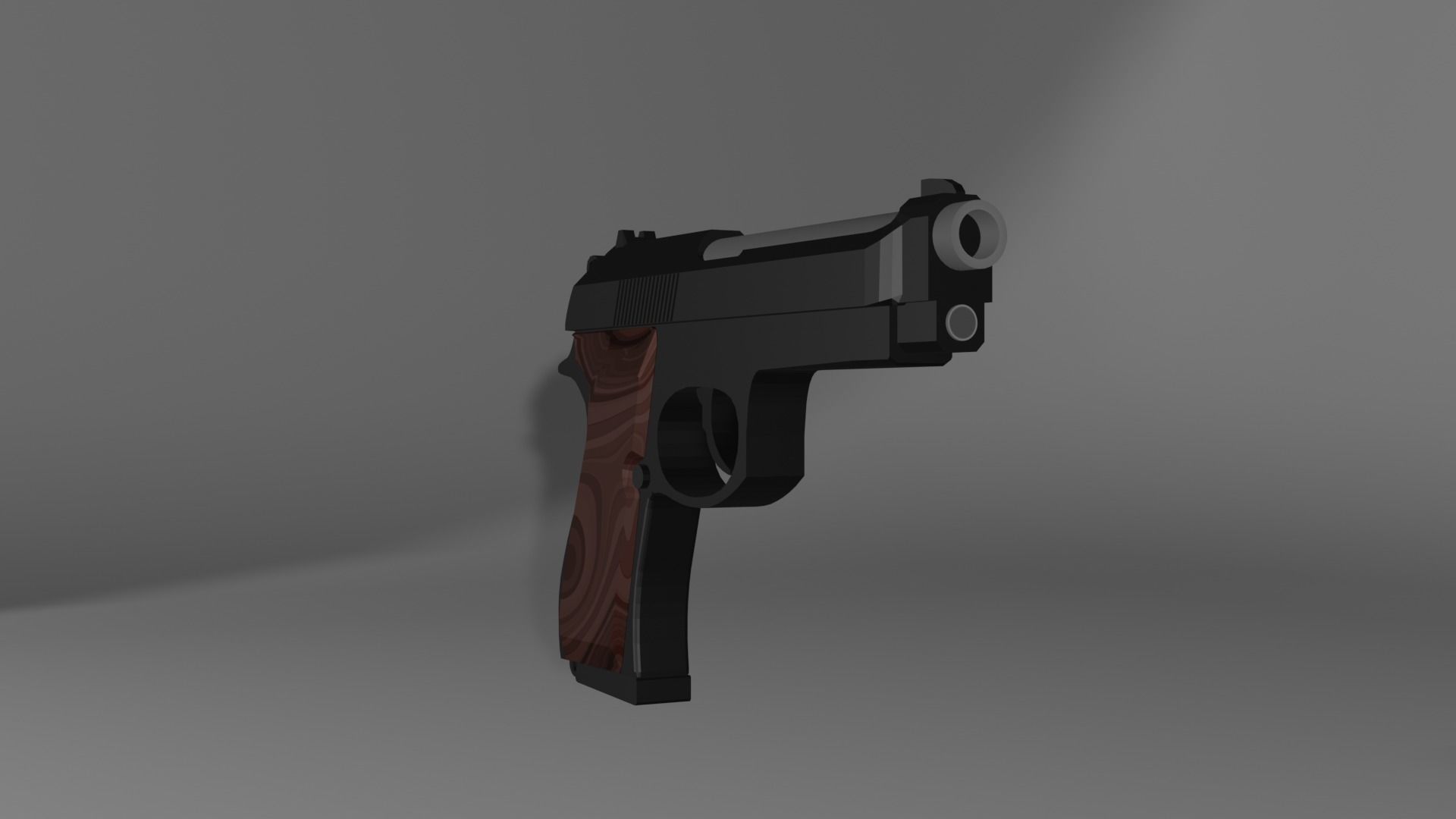 beretta 92  3D model_1
