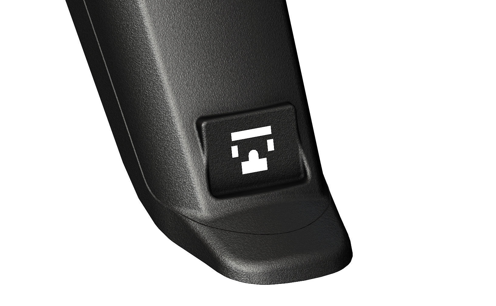 c50 docker motorcycle plastic rear fender 3D print model_2