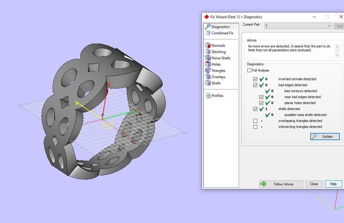 intinty style ring model ring size 50 to 64 3D print model_17
