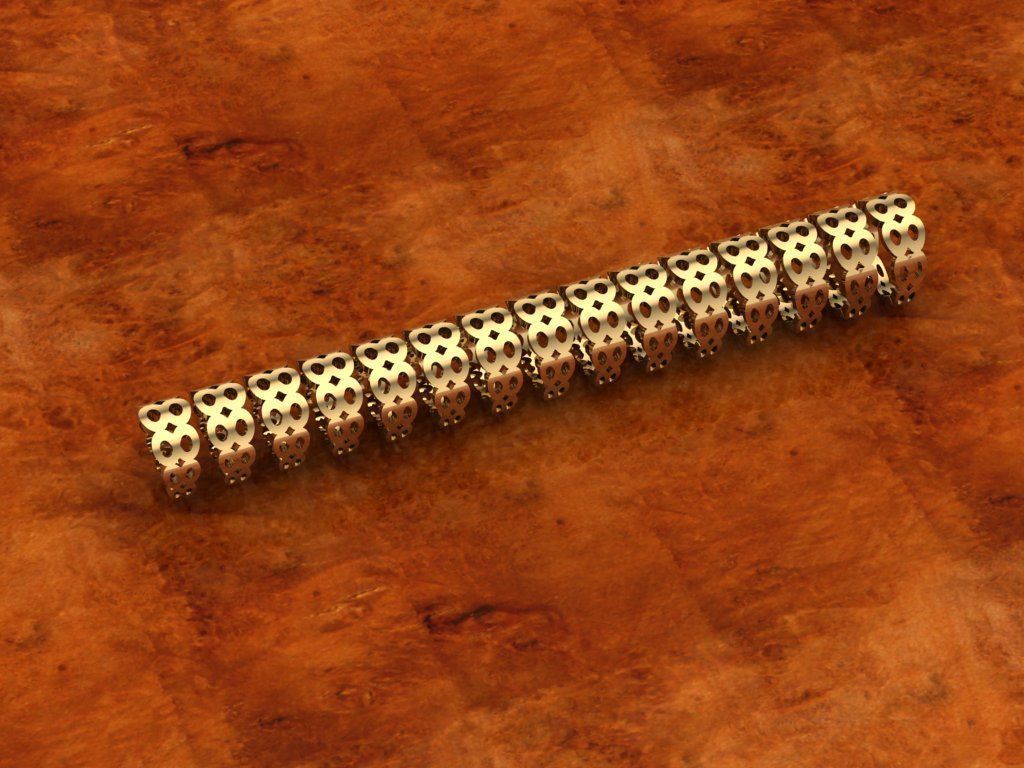 intinty style ring model ring size 50 to 64 3D print model_4