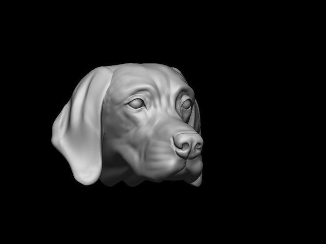 Pointer head for pendant 3D print ready 3D print model