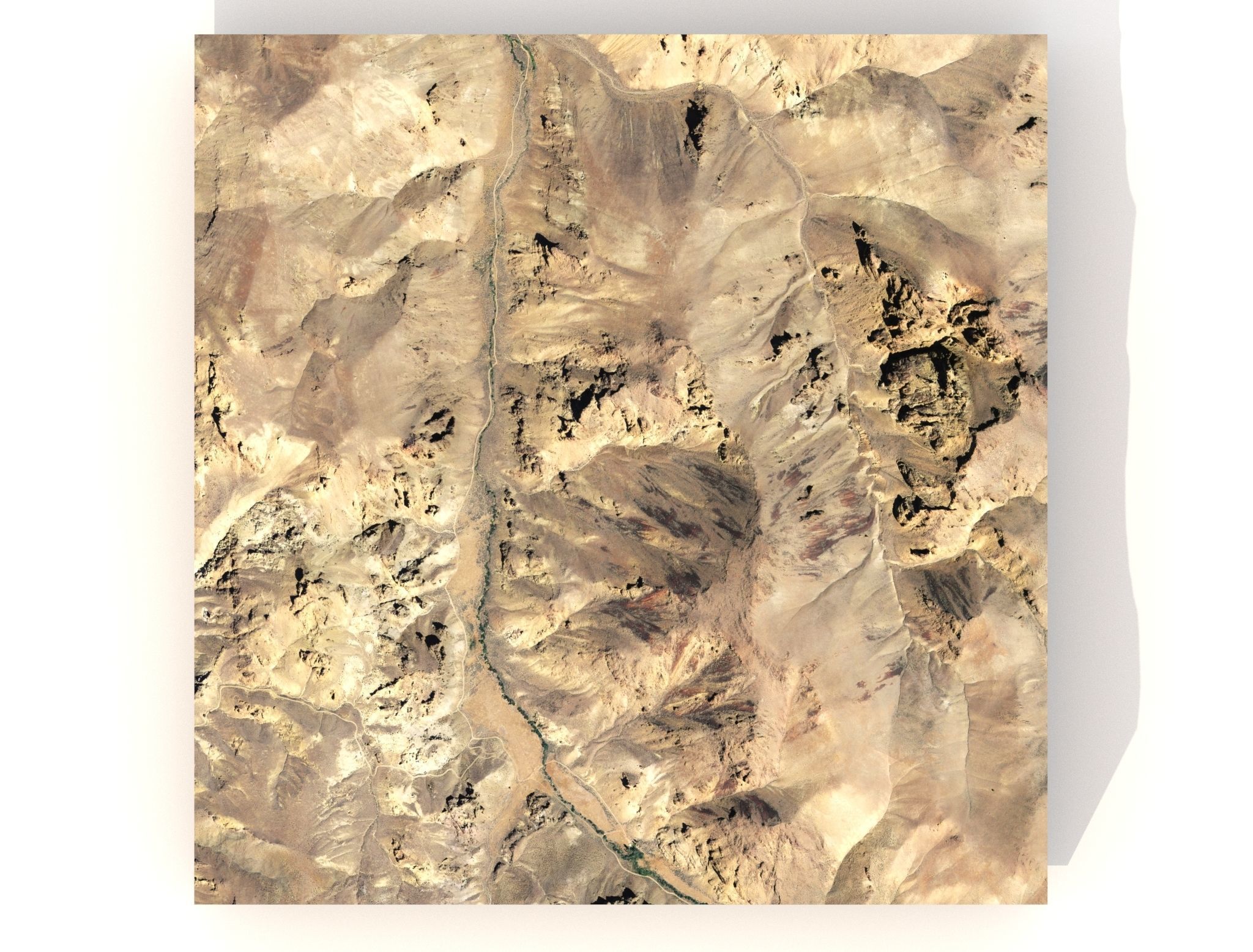 Mountain landscape 3D model_7