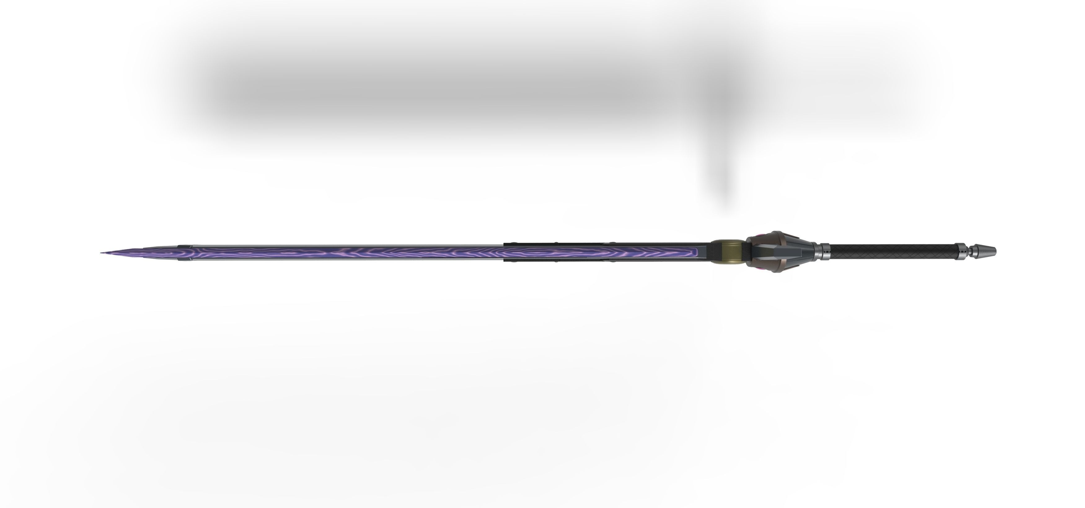 Mythril Saber from the game Final Fantasy 7 Remake 3D print model_6